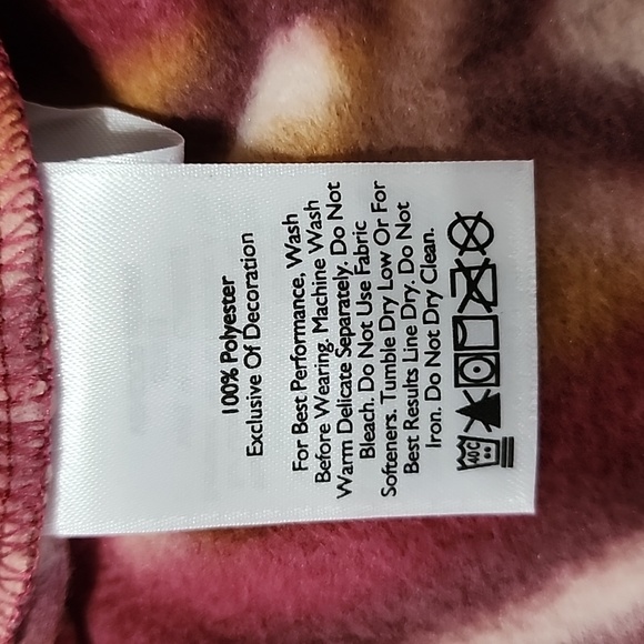 Eddie Bauer Quest Aztec Fleece Zip Pullover Size: 2XL - Picture 11 of 13